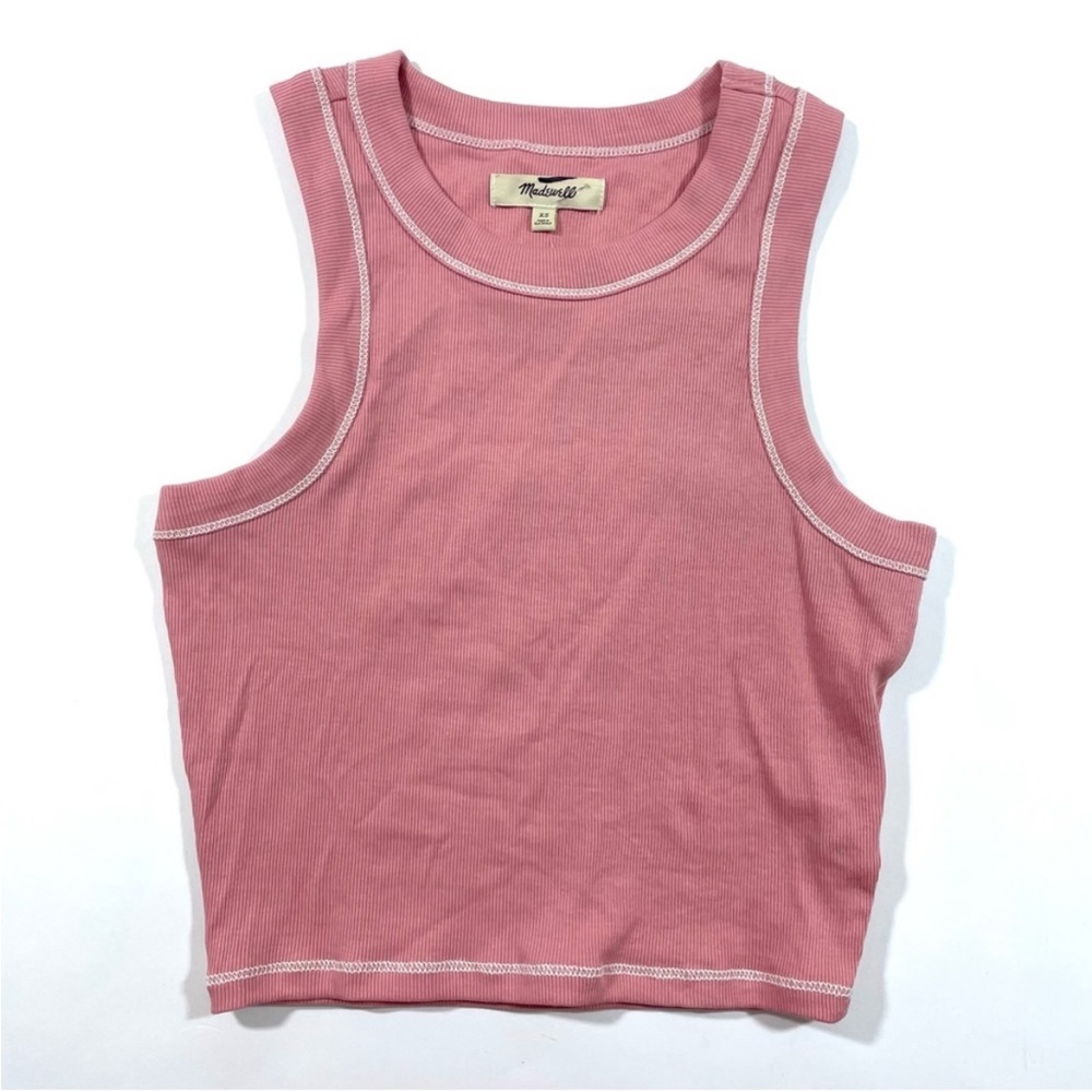 Madewell Brightside Crop Tank - Size L